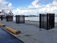 Ogrodzenie norweskiego portu w Stavanger, Betafence