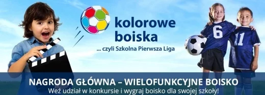 Ósma edycja ogólnopolskiego konkursu „Kolorowe boiska… czyli Szkolna Pierwsza Liga”  firmy Śnieżka