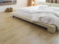 Atrakcyjny wygląd podłogi także w sypialni: bezpieczny dla zdrowia laminat jest łatwy w konserwacji i tworzy przyjemny klimat, Kaindl