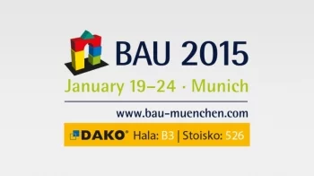 Prestiżowe targi BAU w Monachium DAKO(