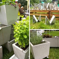 W ogrodach z betonu… Meble całoroczne do ogrodu i na taras