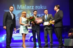 Przedstawiciele firm, które zrealizowały TOP20 inwestycji konkursu Malarz Roku Dekoral 2014 fot. Foto by Katarzyna Rainka