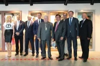 Podczas walnego spotkania zarządów spółek Grupy Liébot, w siedzibie Vetrex gościł Prezydent Lech Wałęsa