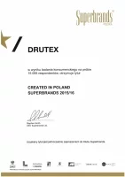 DRUTEX zdobył prestiżowe wyróżnienie Created in Poland Superbrands Fot. DRUTEX