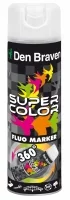 Oznaczenie zewnętrzne widoczne w każdych warunkach – Super  Color Fluo Marker 360° firmy Den Braven Fot. Den Braven