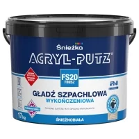 Gładź szpachlowa ACRYL-PUTZ® FS 20 FINISZ w nowej, ulepszonej formule! Śnieżka