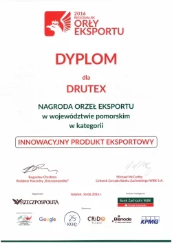 Nagroda Dziennika „Rzeczpospolita” – Orły Eksportu dla DRUTEX S.A. i prezesa Leszka Gierszewskiego.