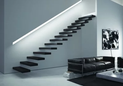 Białe czy czarne schody? Inspiracje do oryginalnych wnętrz