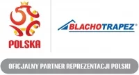 Logo Blachotrapez - Oficjalnego partnera Reprezentacji Polski