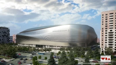 Visualizacja: Estadio Santiago Bernabéu