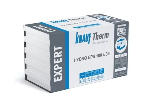Styropian Knauf Therm Expert Hydro 100 λ 36 Fot. Knauf Therm
