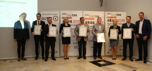 Ogłoszenie wyników piątej edycji konkursu TOPTEN 2019 na najlepszą stolarkę budowlaną