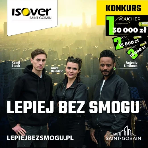 ISOVER - Lepiej bez smogu
