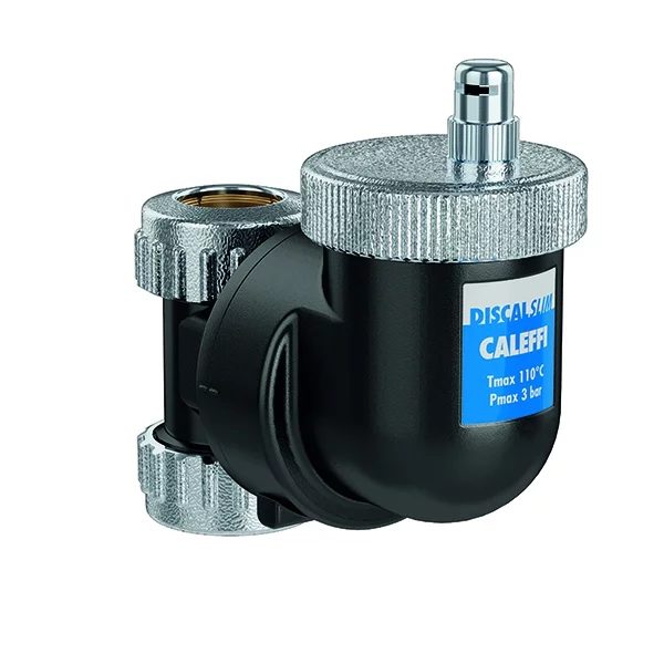 Kompaktowy separator powietrza Caleffi DiscalSlim