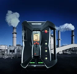 Analizator spalin testo 350 - kompletne rozwiązanie do badania emisji i analizy spalin w przemyśle.