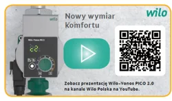 NOWOŚĆ! Elektroniczna pompa obiegowa  Wilo-Yonos PICO 2.0