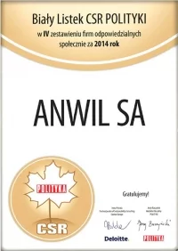 Biały listek CSR dla ANWIL