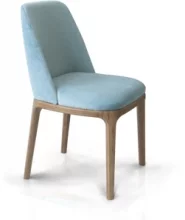Modelem szczególnie przyjaznym wygodzie siedzenia są miękkie krzesła tapicerowane z wysokimi oparciami, jak np. model LOFT, wyposażony w stabilny stelaż z litego drewna bukowego. Charakteryzuje się szczególnie wygodnym siedziskiem, które pod każdym względem daje właściwe oparcie dla tułowia oraz przedramion.