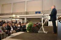 Minister Marek Sawicki podczas otwarcia Targów Smaki Regionów