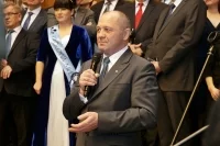 Minister Marek Sawicki podczas otwarcia XXIII Targów Mleczarskich „MLEKO - EXPO 2014”