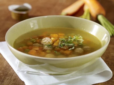 Szybka jesienna zupa z klopsikami Knorr