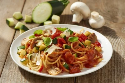 Spaghetti bolognese z warzywami i grzybami Knorr