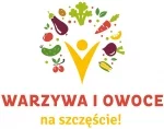 Logo kampanii informacyjno-edukacyjnej "Warzywa i owoce - na szczęscie"