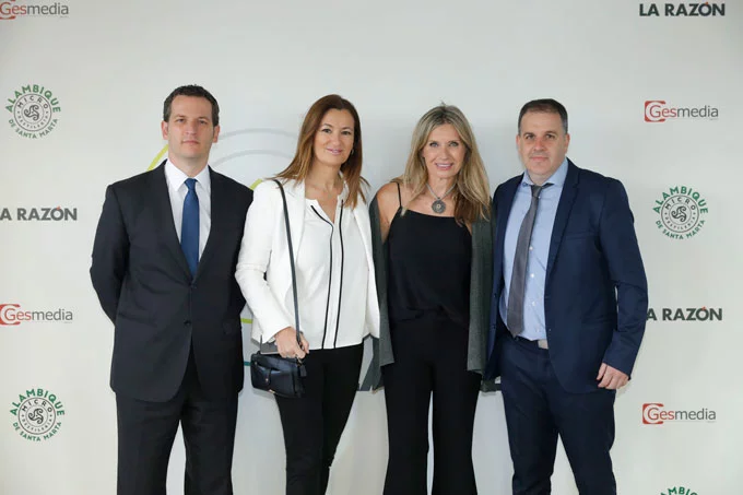 Jeremy Palacio, Antonio Torrubias i Mónica Gil z firmy Fermax oraz Mari Cruz Guillot