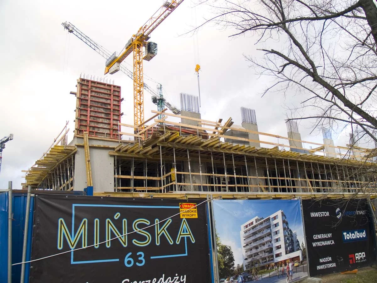 Totalbud wznosi Mińską 63 w Warszawie. Konstrukcja budynku rzadko spotykana na rynku deweloperskim