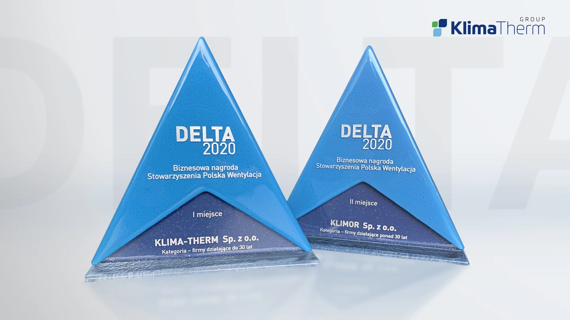 Grupa Klima-Therm nagrodzona statuetkami DELTA 2020