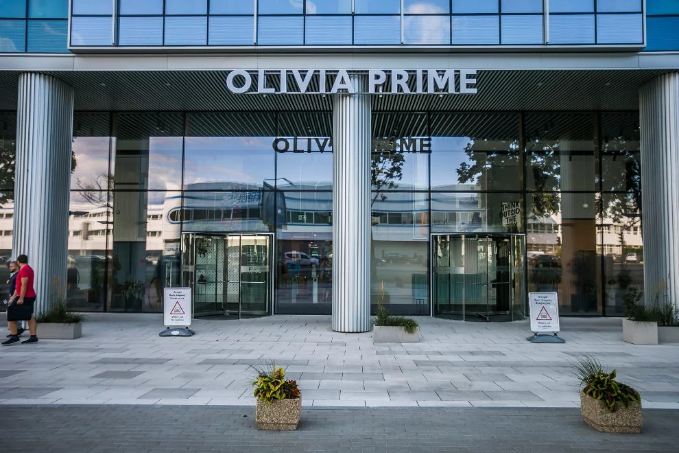Olivia Prime – trzeci największy budynek biurowy w Polsce oddany do użytku.