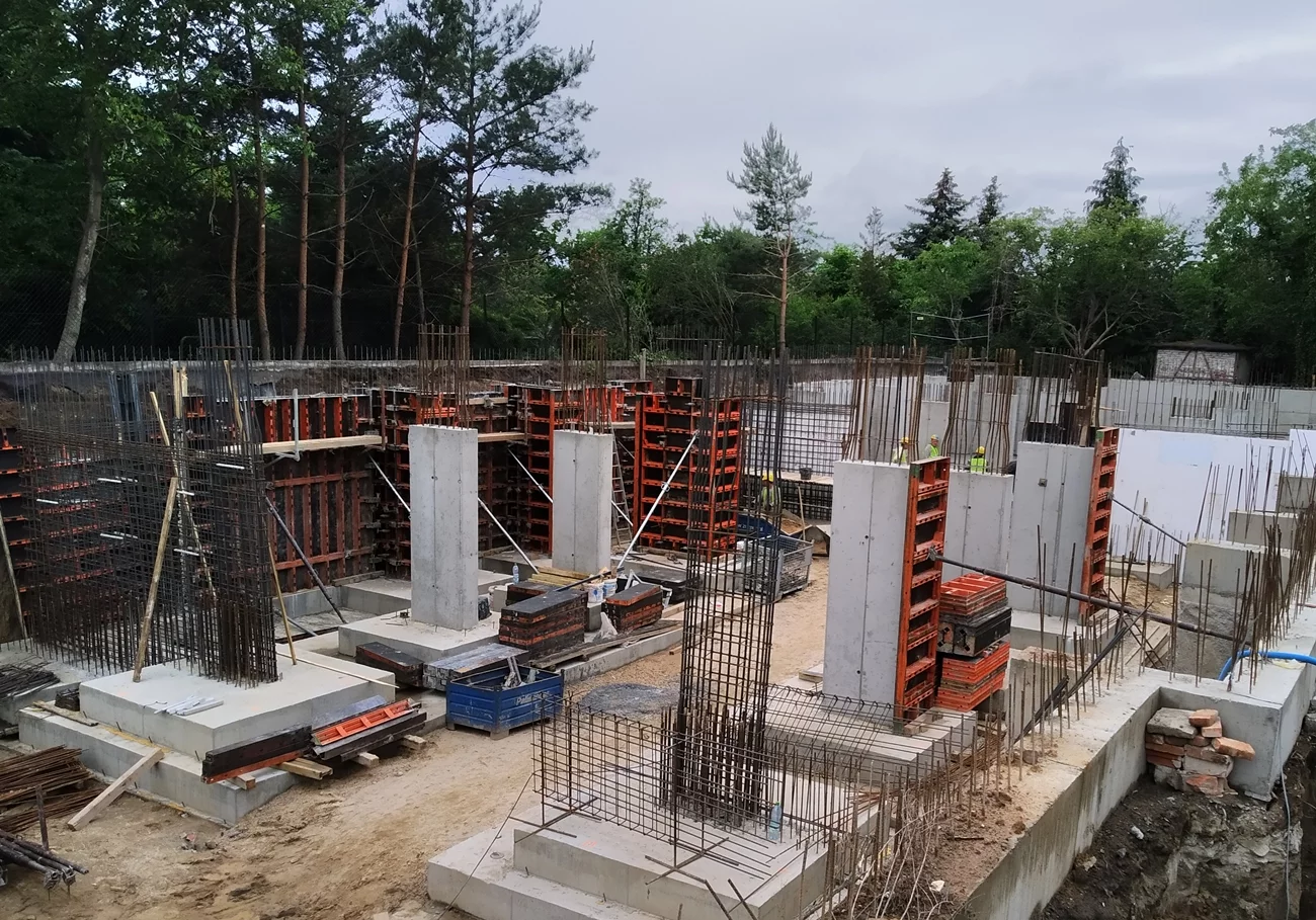 Postępy na placu budowy inwestycji Piątkowska 103