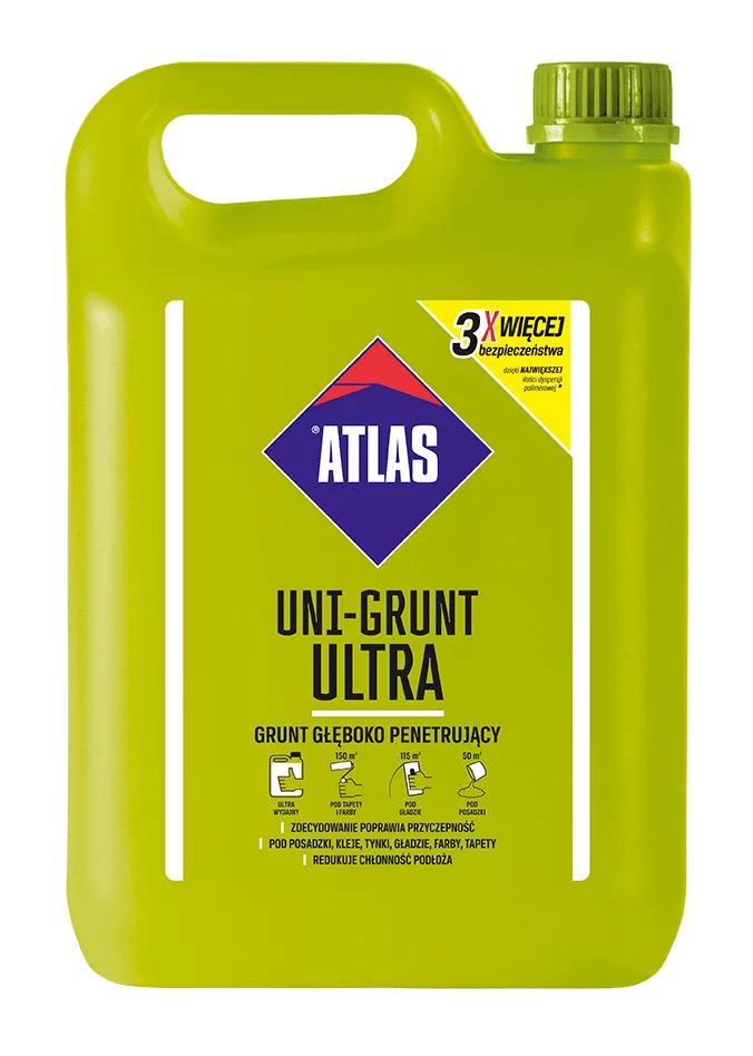 ATLAS UNI-GRUNT ULTRA jest już na rynku. Żaden grunt nie był dotąd tak wydajny i uniwersalny!