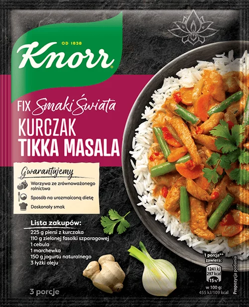 Fixy Smaki Świata Knorr - wyrusz w kulinarną podróż do Chin, Indii i Meksyku