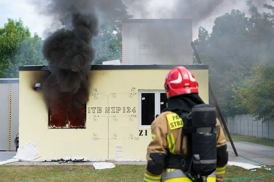Bezpieczny pożarowo szkieletowy dom drewniany. Eksperyment pożarowy w skali rzeczywistej budynku wielokondygnacyjnego