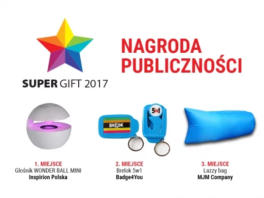 Najlepsze gadżety reklamowe wybrane przez zwiedzających FestiwalMarketingu.pl