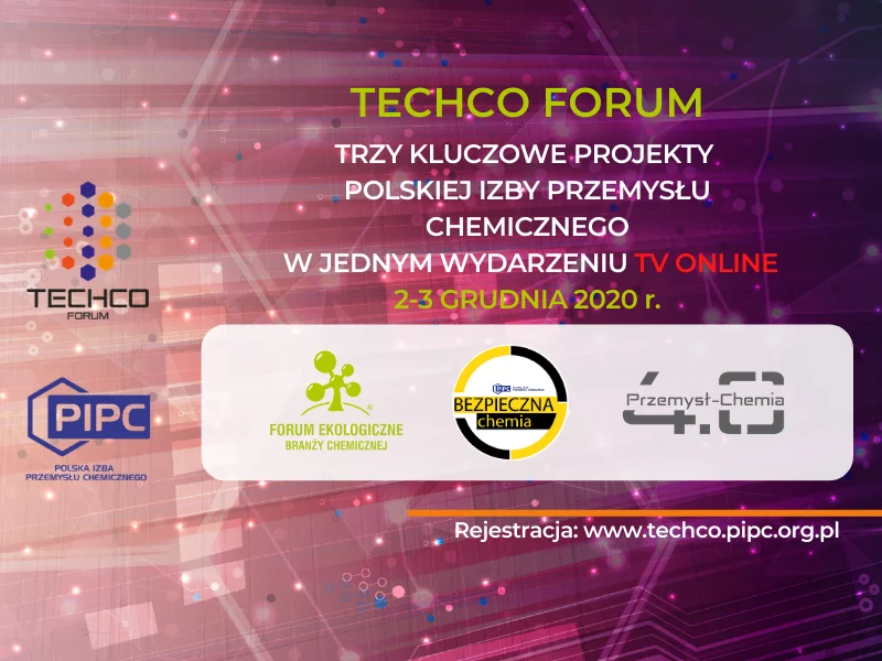 TECHCO Forum – nowe wydarzenie w branży chemicznej