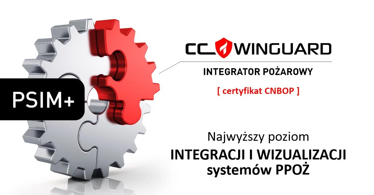 Certyfikowany integrator pożarowy CC WINGUARD od C&C Partners