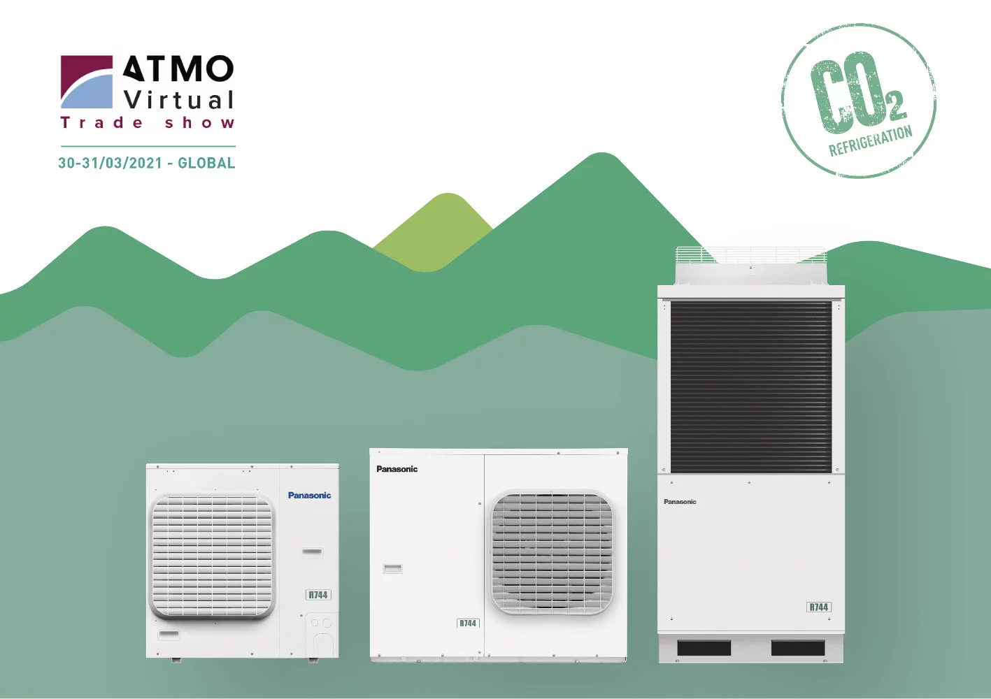 Panasonic zaprezentuje rozwiązania chłodnicze CO2 na wirtualnych targach ATMO 2021 jako wystawca Premium