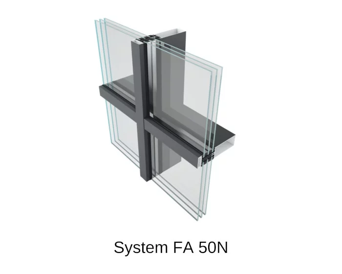 system fasadowy FA 50N