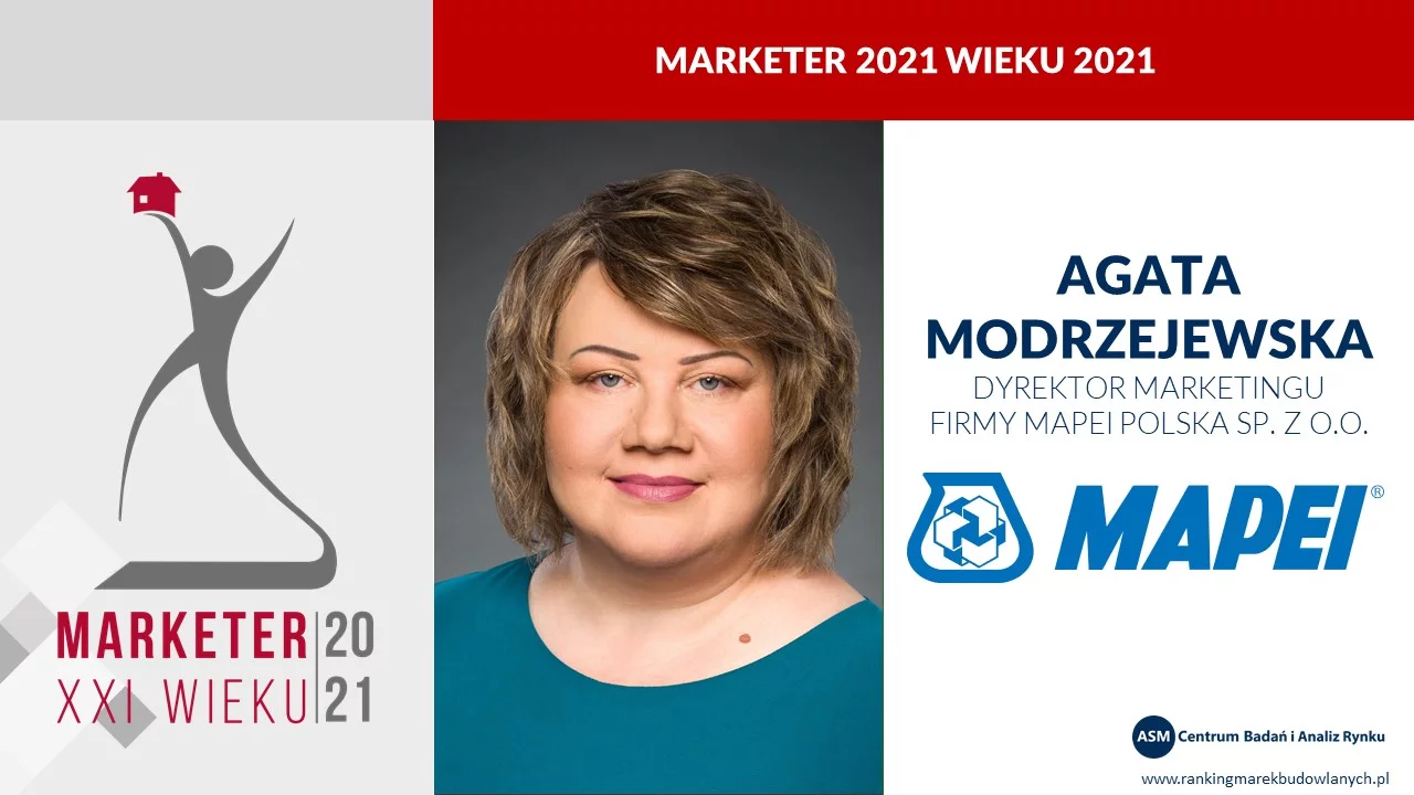Agata Modrzejewska z firmy Mapei Polska Sp. z o.o.