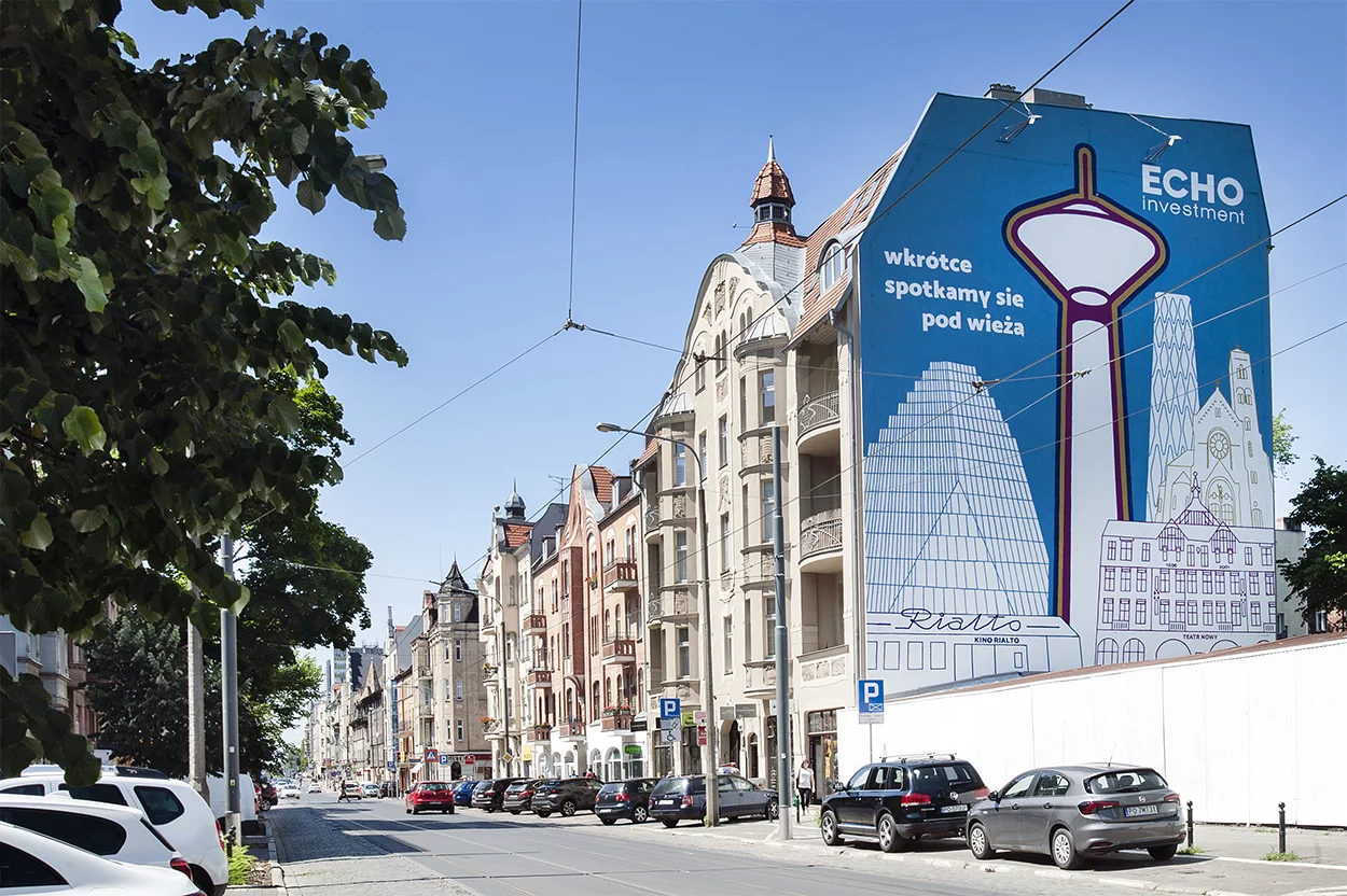 Nowy mural poznańskiego artysty już odsłonięty