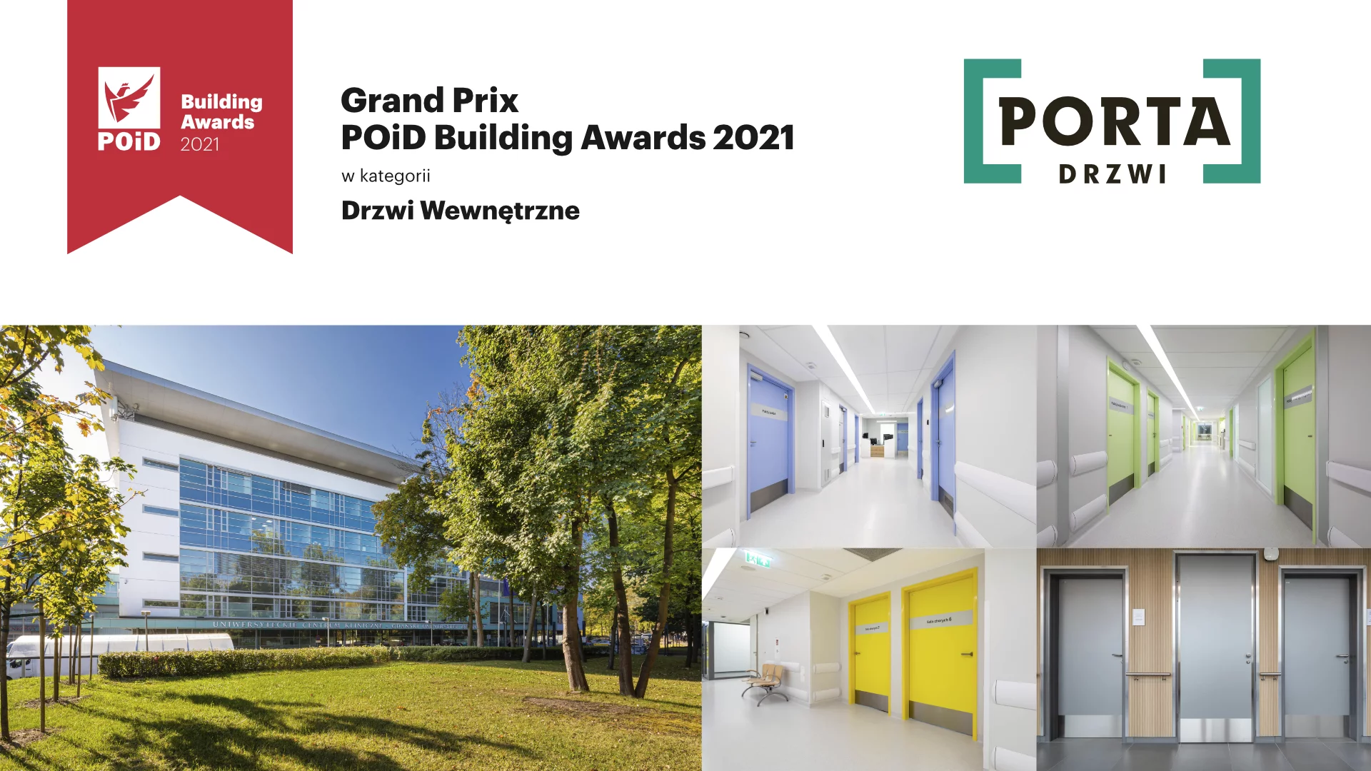 Nagrody w pierwszej edycji konkursu POiD Building Awards 2021 rozdane