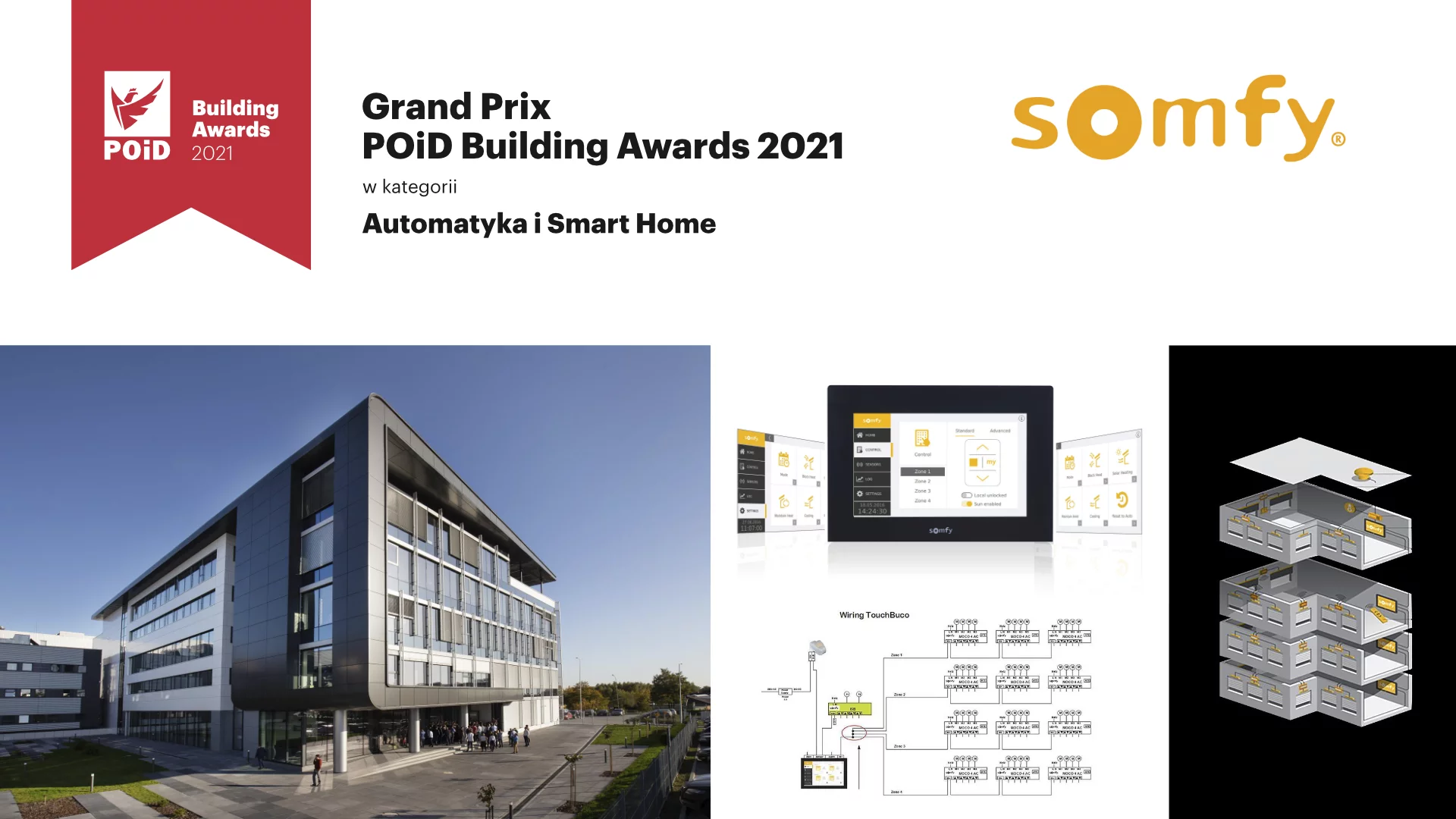 Nagrody w pierwszej edycji konkursu POiD Building Awards 2021 rozdane