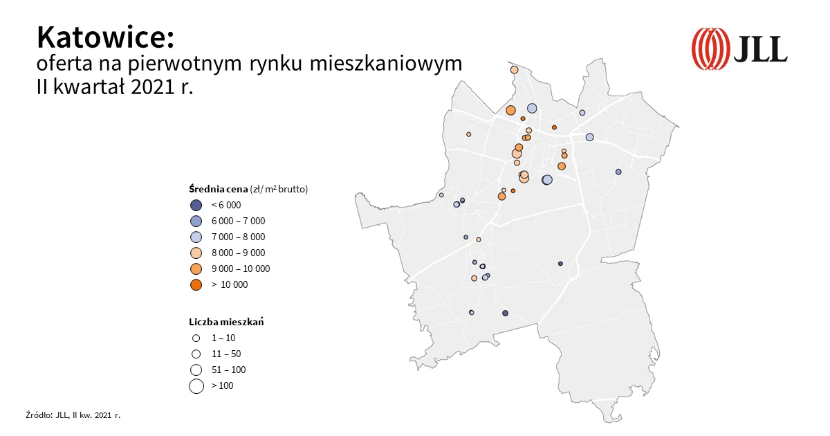 Przybywa nowych biur i mieszkań w Katowicach – rekordowa aktywność deweloperów