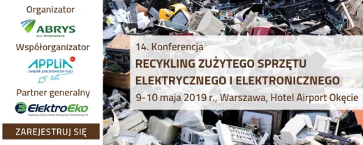 14. Konferencja „Recykling zużytego sprzętu elektrycznego i elektronicznego”,