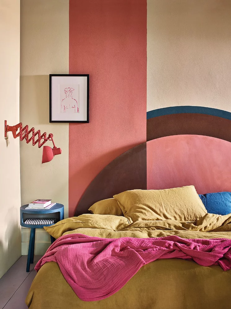 Przytulne retro – pomysł na prostą metamorfozę sypialni  od Annie Sloan