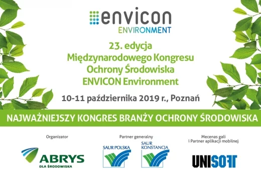 23. Międzynarodowy Kongres Ochrony Środowiska ENVICON Environment