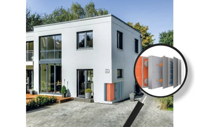 Ocieplenie elewacji pozwala zmniejszyć zapotrzebowanie budynku na ciepło. Fot. Knauf Therm