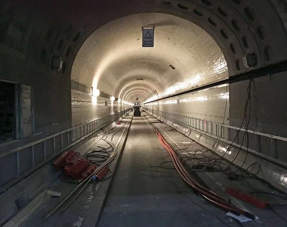 Obecnie trwa remont zachodniego tunelu St. Pauli Elbtunnel. Zdjęcie: fischer